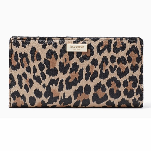 kate spade Handbags - Kate Spade Shore Street Leopard Wallet